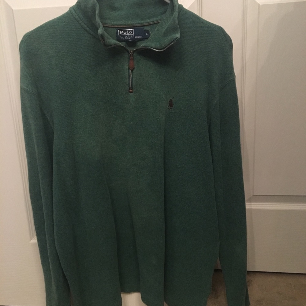 Polo by Ralph Lauren Men’s Large Green Pullover